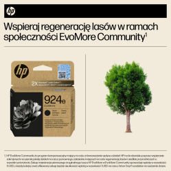 Tusz HP 924e EvoMore Black Original Ink Cartridge