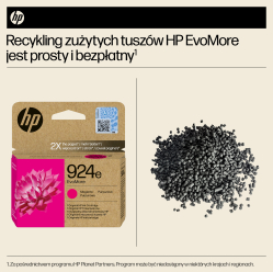 Tusz HP 924e EvoMore Magenta Original Ink Cartridge