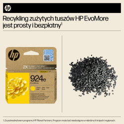 Tusz HP 924e EvoMore Yellow Original Ink Cartridge