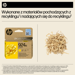 Tusz HP 924e EvoMore Yellow Original Ink Cartridge