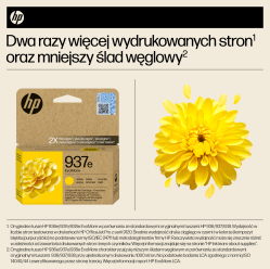 Tusz HP 937e EvoMore Yellow Original Ink Cartridge