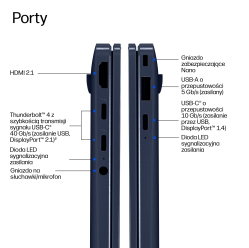 Laptop HP EliteBook X G2i 14 2.8K Ultra 7-356H 32GB 1TB SSD W11P