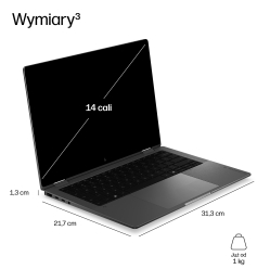 Laptop HP EliteBook X G2i 14 2.8K Ultra 7-356H 32GB 1TB SSD W11P