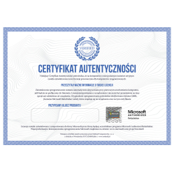 Windows 11 Pro – cyfrowa licencja dla sprzętu używanego (MAR) z certyfikatem