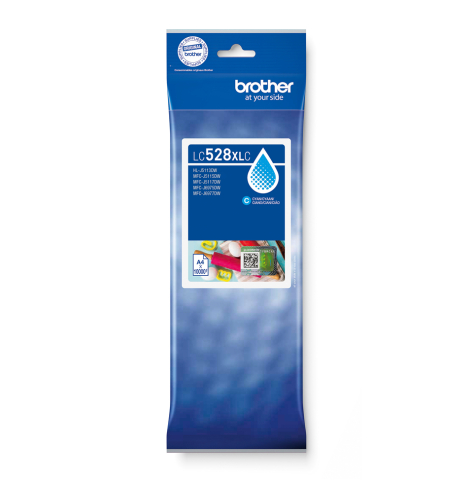 Tusz BROTHER LC528XLC Cyan Ink Cartridge