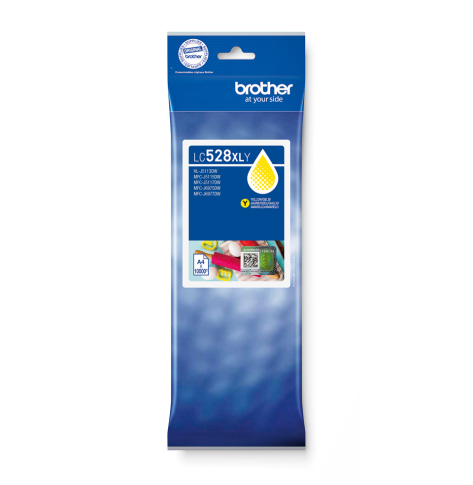 Tusz BROTHER LC528XLY Yellow Ink Cartridge