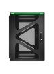 APC NetShelter 18U Wallmount Rack Enclosure Cabinet Side Mount UPS Depth