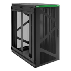 APC NetShelter 24U Wallmount Rack Enclosure Cabinet Side Mount UPS Depth