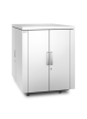 APC NetShelter CX Secure Soundproof Server Room in a Box Enclosure Shock Packaging Rack cabinet with white 18U 19