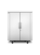 APC NetShelter CX Secure Soundproof Server Room in a Box Enclosure Shock Packaging Rack cabinet with white 18U 19