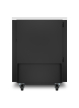 APC NetShelter CX Secure Soundproof Server Room in a Box Enclosure Shock Packaging Rack cabinet with white 18U 19