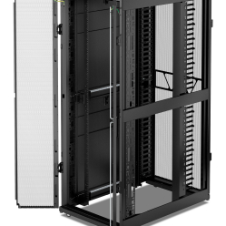 APC NetShelter SX Networking Enclosure Gen2 42U 1991Hx750Wx1200Dmm with vertical cable mgrs Black