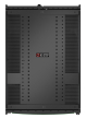 APC NetShelter SX Rack cabinet 1991H x 750W x 1070D mm with sides floor-standing Black 42U 19 TAA Compliant