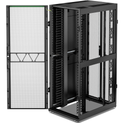 APC NetShelter SX Rack cabinet 1991H x 750W x 1070D mm with sides floor-standing Black 42U 19 TAA Compliant