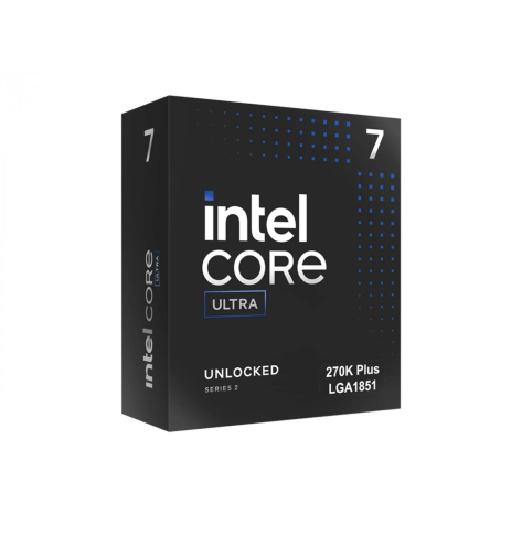 INTEL Core Ultra 270K Plus 3.7GHz LGA1851 40MB Cache Box CPU
