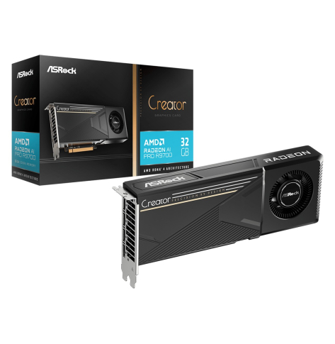 ASRock Radeon AI PRO R9700 32GB GDDR6 256bit 4DP
