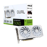 Asus GeForce RTX 5060 DUAL OC WHITE 8G GDDR7 128BIT HDMI/3DP