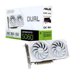 Asus GeForce RTX 5060 DUAL OC WHITE 8G GDDR7 128BIT HDMI/3DP