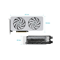 Palit GeForce RTX 5060 WHITE OC 8GB GDDR7 128bit 3DP/HDMI 