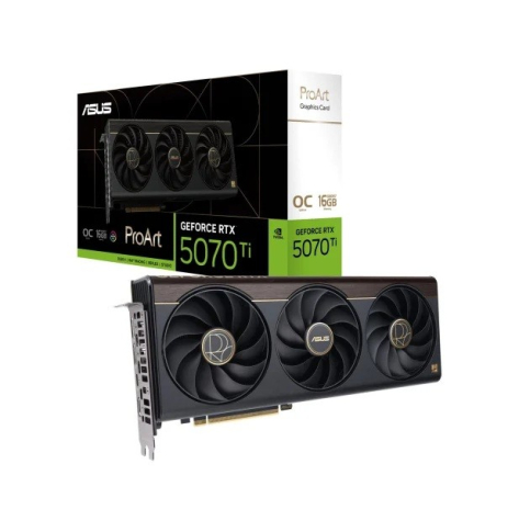 Asus GeForce RTX 5070 Ti PROART OC GDDR7 256bit HDMI/2DP/USB-C