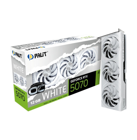 Palit GeForce RTX 5070 WHITE OC 12GB GDDR7 192bit 3DP/HDMI