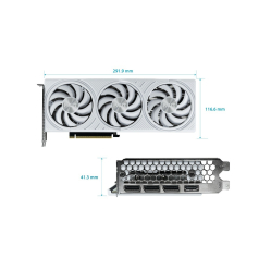 Palit GeForce RTX 5070 WHITE OC 12GB GDDR7 192bit 3DP/HDMI