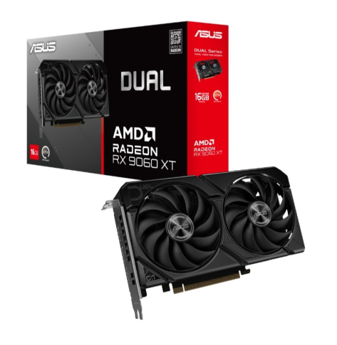 Asus Dual Radeon RX 9060 XT 16GB GDDR6 DUAL-RX9060XT-16G