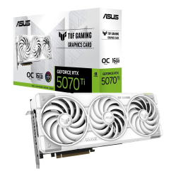 Asus GeForce RTX 5070Ti TUF GAMING OC WHITE GDDR7 256bit 3DP/2HDMI