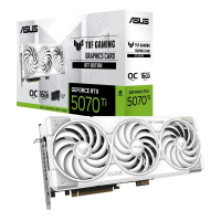 Asus GeForce RTX 5070Ti TUF GAMING OC WHITE BTF GDDR7 256bit
