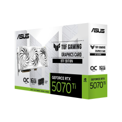 Asus GeForce RTX 5070Ti TUF GAMING OC WHITE BTF GDDR7 256bit