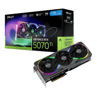 PNY GeForce RTX5070Ti+ 16GB ARGB VCG5071T16TFXXPB1-O 