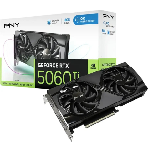 PNY GeForce RTX 5060 Ti OC 8GB VCG5060T8DFXPB1-O