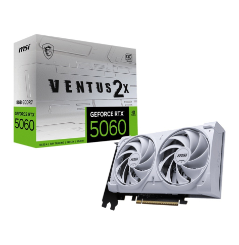 MSI GeFroce RTX 5060 8G VENTUS 2X OC WHITE