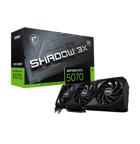 MSI GeForce RTX 5070 12G SHADOW 3X OC GDDR7 192bit HDMI/DP