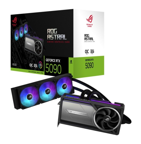 Asus GeForce RTX 5090 ROG ASTRAL LC GAMING OC 32GB GDDR7 512BIT