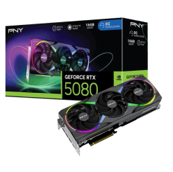 PNY GeForce RTX 5080 OC ARGB 3F 16GB 256-bit 960GB/s