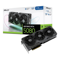 PNY GeForce RTX5080 OC 3F 16GB 256-bit 960GB/s 