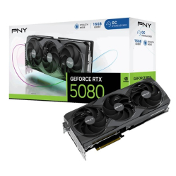 PNY GeForce RTX5080 OC 3F 16GB 256-bit 960GB/s 