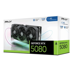 PNY GeForce RTX5080 OC 3F 16GB 256-bit 960GB/s 