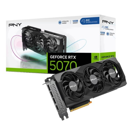 PNY GeForce RTX5070 OC 3F 12GB 192-bit 672GB/s