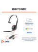Słuchawki HP Poly Blackwire 3210 Monaural USB-C Headset +USB-C/A Adapter [OUTLET]