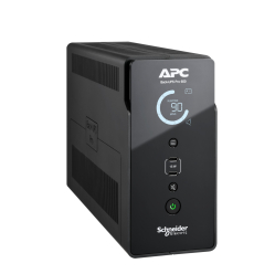 APC Back-UPS PRO 650VA/400W 6 IEC outlets LCD interface USB Charging ports Tower 230V