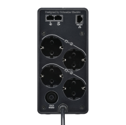 APC Back-UPS PRO 900VA/540W 4 Schuko outlets LCD interface USB Charging ports Tower 230V