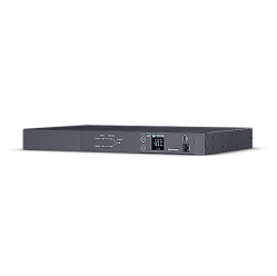 CYBERPOWER METERED ATS PDU PDU24005 230V/20A 1U 8x IEC-320 2x IEC C19 Outlets serial Port PowerPanel Center Software