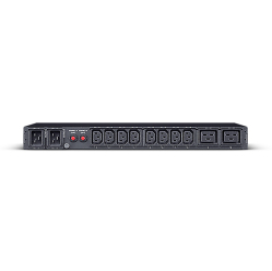 CYBERPOWER METERED ATS PDU PDU24005 230V/20A 1U 8x IEC-320 2x IEC C19 Outlets serial Port PowerPanel Center Software
