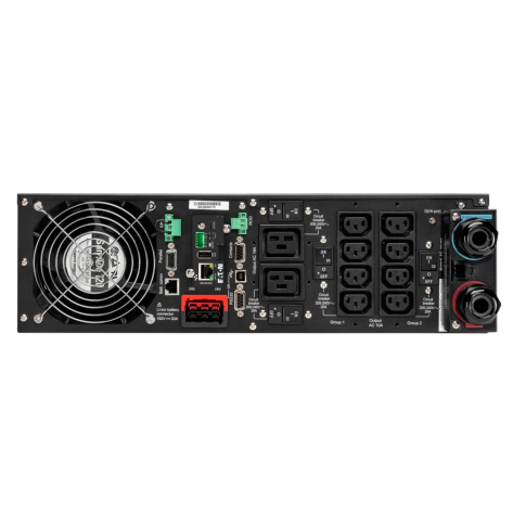 EATON 9PX 6000i RT3U Lithium-Ion Netpack UPS Rack AC 200/208/220/230/240V 5400Watt 6000VA 6Ah RS-232 USB Ethernet oc 10 PFC 3U 19