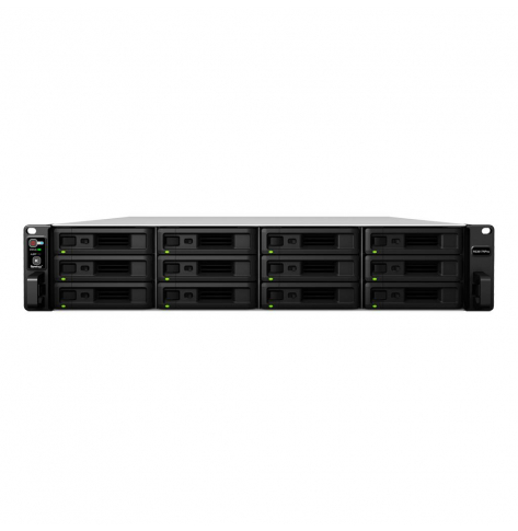 Dysk sieciowy Synology RS3617RPxs, 12-Bay SATA, Intel D-1521, 8GB , 4xGbE, 2xUSB 3.0, RPS