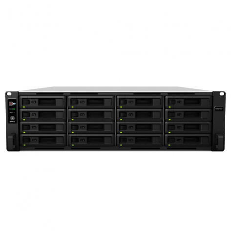 Dysk sieciowy Synology RS4017xs+, 16-Bay SATA 6G, Xeon D 2,2GHz, 8GB ECC, 4xGbE LAN, 2x10GbE