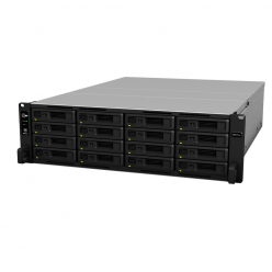 Dysk sieciowy Synology RS4017xs+, 16-Bay SATA 6G, Xeon D 2,2GHz, 8GB ECC, 4xGbE LAN, 2x10GbE
