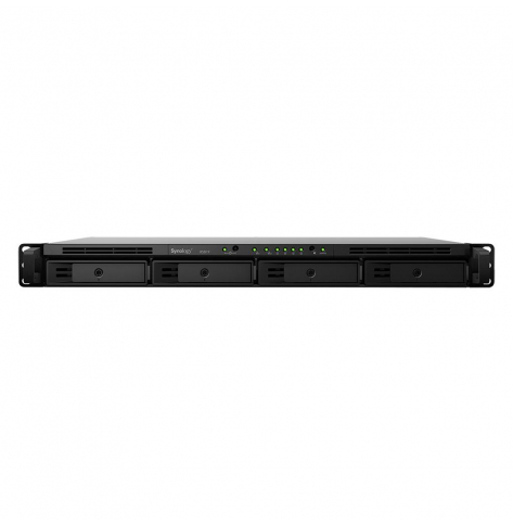 Dysk sieciowy Synology RS819, 1U, 4-Bay SATA 3G, 1.4 GHz, 2GB, 2xGbE LAN, 2xUSB3, 1x eSATA